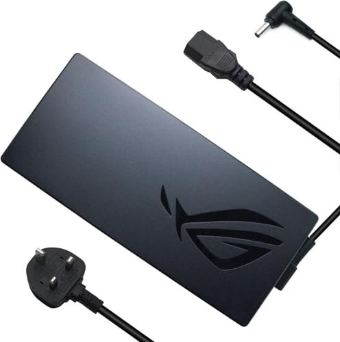 240W AC Adapter Charger Compatible for ASUS ADP-240EB B ROG Strix G15 G513QM G17 G713QM G713QR ROG Strix SCAR 15 G533 17 G733 ROG Zephyrus M16 GU603 Laptop Power Supply Cord