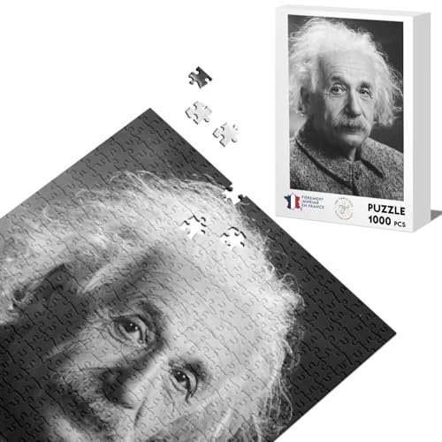 Albert Einstein Klassisches Puzzle 1000 Teile Wissenschaftler Foto von Star Promi Sciences Original 1