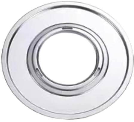 Dickly Stainless Steel Steamer Ring, Fits 5.1-8 Inch Bamboo Steamer Basket Sheet, Stainless Steel Adapter for Dumplings And Rice