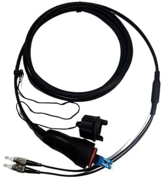 HAIZHI Cavo di Collegamento in Fibra Ottica Fullax a 2 conduttori, 350-500 m, Doppio conduttore, for Esterni, da 5,0 mm(Fullax-LC to SC 500m)