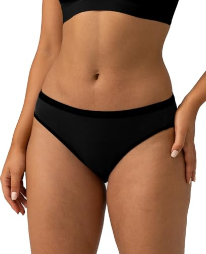 Merino Protect Merino Wool Underwear Women Moisture Wicking Briefs Breathable Bikini for Long Travel Flight