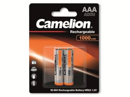 Camelion 17010203 Akku NI-MH HR03/ Micro/ 1000mAh/ 1, 2V - 2er Pack