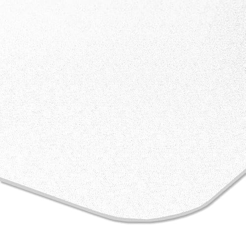Floordirekt PRO - Bürostuhl Unterlage - transparente Bodenschutzmatte für Hartböden - Bodenmatte, Bodenschutz, Unterlegmatte (114 x 200 cm)