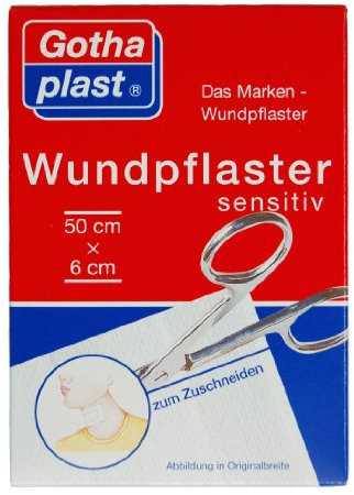 Gothaplast Wundpflaster sensitiv 50x6cm, 4er Pack