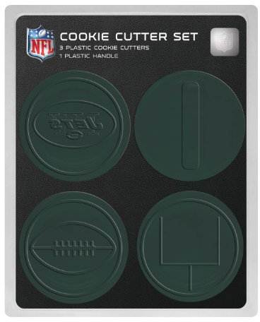 Boelter Brands NFL New York Jets Ausstechformen, offizielles Lizenzprodukt