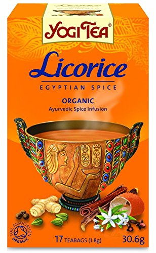 Yogi Tea Licorice Egyptian Spice 17bag (Pack of 6)