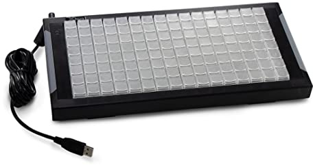 x-keys Programmable Blue Keyboards & Keyboards XKE-128 128 Keys