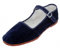 Shoes 18 Womens Cotton China Doll Mary Jane Shoes Ballerina Ballet Flats Shoes 118 Navy Micro UK 9