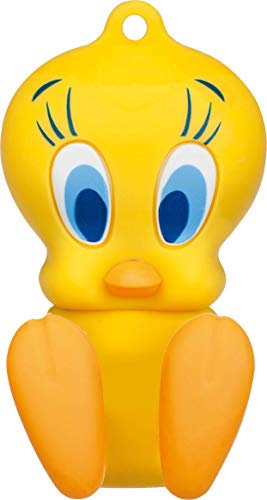 Emtec 16GB LT Tweety 16GB USB 2.0 Capacity Mehrfarben USB-Stick - USB-Sticks (16 GB, USB 2.0, USB Type-A Connector, 15 MB/s, Kappe, Mehrfarben)