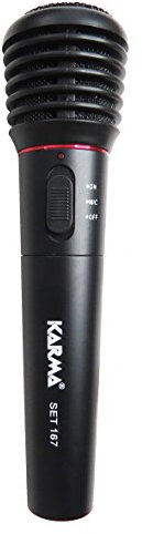 Karma XD 167 Microfono dinamico per mixer amplificatori jack 6,3 mm cavo 3 mt