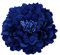 ZUMUii Butterme Mujeres Chicas Peony Flower Hair Clip Horquilla Adorno para El Pelo para La Fiesta de Bodas En La Playa(Azul Real)