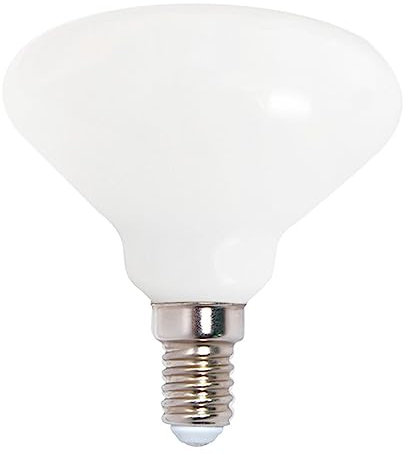 NCC-Licht LED Filament Leuchtmittel R70 Allegra E14 opal 2700K warmweiß (Opal mit 3,5 Watt)