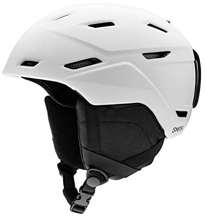 Smith Unisex MISSION Snow Helmet - Matte White, Small