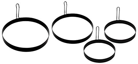 Cuisinart CGR-400, Größe: 10,2 cm, 15,2 cm und 20,3 cm, Ultimate Grillring-Set, 4-teilig