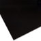 Modulor Plexiglas® GS coloré 5 mm, verre acrylique polyvalent et incassable pour objets lumineux, etc., plaque en Plexiglas® GS de 5 mm d'épaisseur en 12 x 25 cm, noir opaque (9H01)