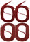 SNORS 2 paia di lacci cerati, rotondi e piatti, 18 colori, 45-150 cm, resistenti agli strappi, stabili, in cotone, per lavoro, scarpe in pelle, stivali, rosso scuro, 75cm RUND 3mm