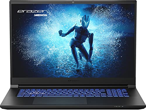 MEDION ERAZER Defender P40 43,9 cm (17,3 Zoll 100% sRGB 240Hz) QHD Gaming Laptop (Intel Core i7-13700HX, 16GB DDR5 RAM, 1TB SSD, GeForce RTX 4060 8GB GDDR6, Win 11 Home)