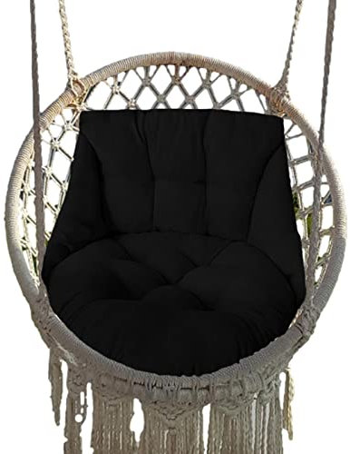 Hängesessel Kissen - Hängekorb-Ei-Stuhl-Kissen - Hängestuhl Rückenkissen - Eierstuhlkissen - Auflage Für Polyrattan/Rattan Hängeschaukel,Hängekorb,Schaukel Korb Für Garten,Außenbereich,Innenbereich