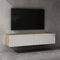 doporro TV Lowboard hängend Fernsehschrank Wohnzimmer | TV-Schrank hängend Fernsehtisch Fernsehschrank Hängeschrank 140cm