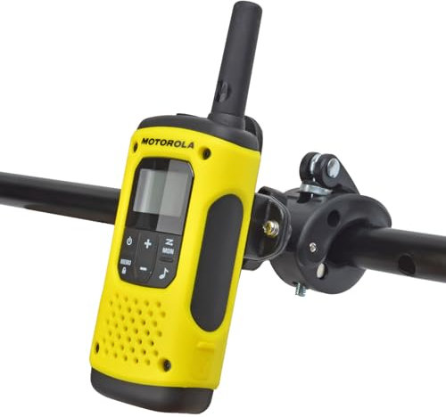 UAYESOK Bike Funkgerät Halterung Walkie Talkie Halterung für Fahrrad Motorrad Fahrrad ATV Roller Lenkerklemme für Motorola Baofeng Icom Retevis Midland Sepura Zwei Wege Funkgeräte Zubehör