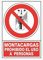 Señal 428 plast.345x245mont.pr.us.pers montacargas prohibido el uso a personas