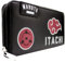 Akatsuki Itachi Sharingan Spiegelrad Auge Portemonnaie Clutch Münzfach & Kartenhalter, Schwarz