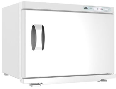 BDJSN 20-Liter-Handtuchwärmeschrank, 80 ℃ kommerzieller professioneller Handtuchwärmeschrank, UV-Handtuchwärmebox, mit Edelstahlregal und Wasserbox für Salon, Spa, Hotel, Massage
