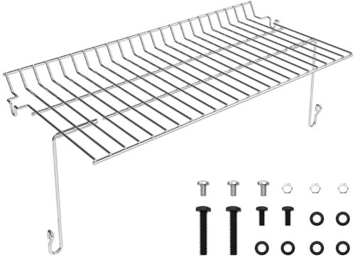 BQMAX Grill Warmhalterost Ersatzteile für Char Griller Grill 5050, 3001, 5650, 5072, 3008, Warmhalterost für CharGriller Ersatzteile, Grillrost für Char Griller 5050 Ersatzteile