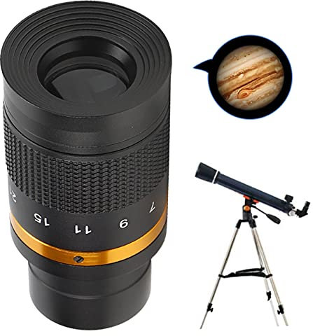 Zoom-Okulare für Teleskope 1,25, Vielseitiges Teleskop-Zubehörset, Zoom 7 Bis 21 Mm 1,25 Teleskop-Okular-Set für die Betrachtung von Mond, Planeten und Nebeln