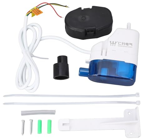 Condensate Drain Pump, 24L/H Rate, 5W Motor, Noiseless, Ventilation Hole Design, 10m Lift, 100-, RS-24C, for Air Conditioner, Dehumidifier, Ice Maker
