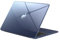 EooCoo Ultra-thin Case Compatible for MacBook Air 13 inch M4 M3 M2 2025 2024 2022 [Match Original Midnight] A3240 A3113 A2681 Mac Air 13.6 Transparent Hard Shell Clear Cover - Crystal Midnight
