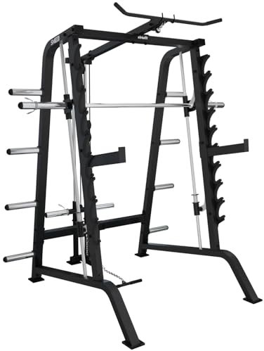 VirtuFit SM100 Smith-Maschine – inklusive Seilzugstation – Kraftstation