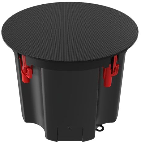 Klipsch PIC-650-T 6.5 Professional in-Ceiling Speaker, White and Black Grills Included