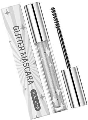Silber Mascara Glitzernde Wimperntusche Verdickte Wimpern