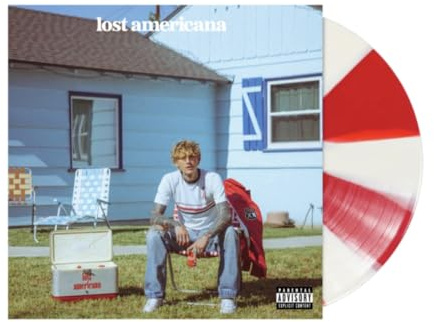 MGK (Machine Gun Kelly), Neues Album 2025, Lost Americana, Store Exclusive Peppermint Candy Vinyl, LP [Vinyl LP]