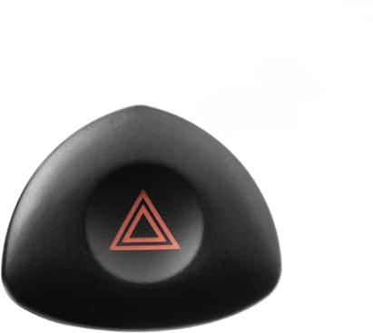 Compatible avec Renault Clio 2 Bouton Warning Avertissement, Feux de Détresse et Signal de Danger sur Route - Interrupteur 4 broches