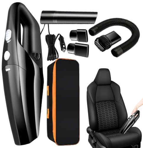Aspirateur Manuel Sans Fil - Balai De Voiture Électrique, Ventilateur Motorisé Mobile Pour Le Nettoyage Intérieur, Purificateur D'air Alimenté Par Téléphone, Balai À Poussière Sans Fil | Article
