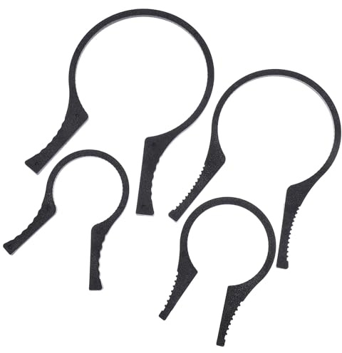 SHERCHPRY 4pcs Camera Lens Filter Remover Cpl Filter Wrench Plastic Comfortable Grip Quick Removal Tool Black