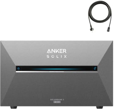 Anker SOLIX Solarbank 3 E2700 Pro, Plug&Play Balkonkraftwerk | Balkonkraftwerk mit Speicher, 4 MPPT (3600W), bis zu 16kWh Kapazität, 1200W bidirektional, Plug&Play