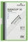 DURABLE Hunke & Jochheim Klemm-Mappe DURACLIP® 30 COLOR, Hartfolie, 30 Blatt, transparent/grün