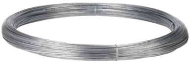 Kerbl Spezial-Stahldraht für Festzaun | Hochleitfähiger Weidezaun-Draht mit Zink-Alu-Mg-Legierung | 9-facher Korrosionsschutz | langlebiger Stromzaun Draht | 2,0 mm/1.000 m oder 2,5 mm/625 m