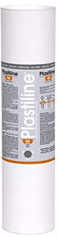 J. Herbin Herbin 5750T - Plastilin für den Modellbau, 5 kg, zum modelieren, HG50, flexibel, 1 Dose, Grau