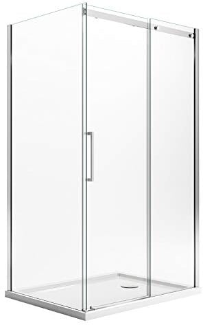 Box Doccia 70x120CM H200 Vetro Trasparente 8mm Versione Destra mod. Prime Duo 1 Anta