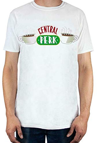 FRIENDS Central Perk Mens T-Shirt TV Show Sitcom Merchandise