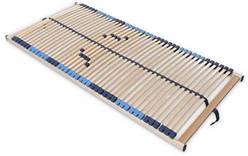 Betten-ABC Superflex NV MZV – 7-Zonen-Lattenrost zur Selbstmontage, Durchgehender Holm, 42 Leisten (Größe: 140x200)