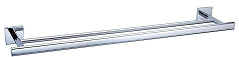 Gatco 4054 Elevate Double-Barre Porte-Serviettes 60,96 cm, Chrome