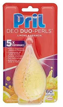 Pril Deo-Perls, Deodorante Lavastoviglie al Limone, 1 Pezzo