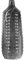Urban Trends Tall Bottle Keramik Vase mit geriffeltem Körper und kurzem Hals, Marbleized grau