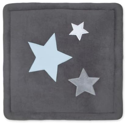BEMINI Laufstalleinlage Krabbeldecke Pady softy + terry Stars pingu