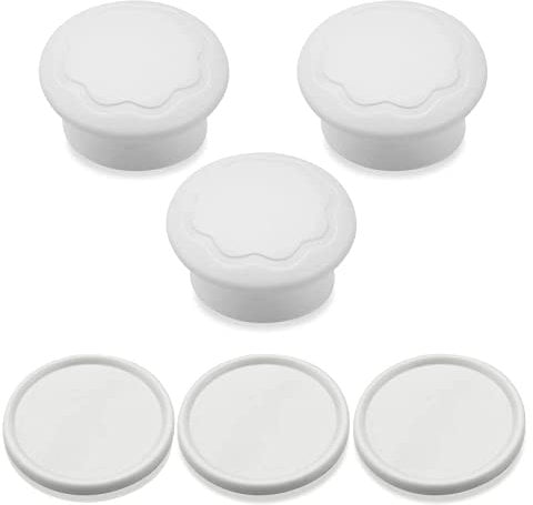 PandaEar (lot de 3) clés de sécurité magnétiques pour serrures de placard pour enfants| Clés de rechange pour verrous de placard invisibles pour les serrures d'armoire magnétiques| Sécurité enfant
